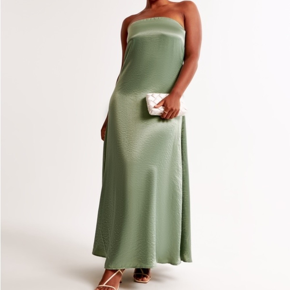 Abercrombie & Fitch Sage Strapless Dress